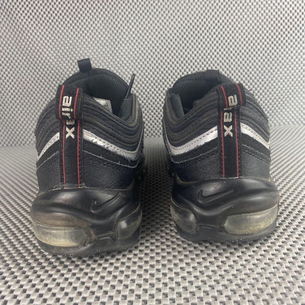 Nike Air Max 97 Sneakers Big Kids Youth 7Y Black White Athletic Lace Up - Picture 7 of 13